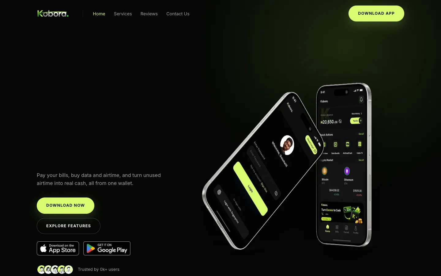 Kobora website