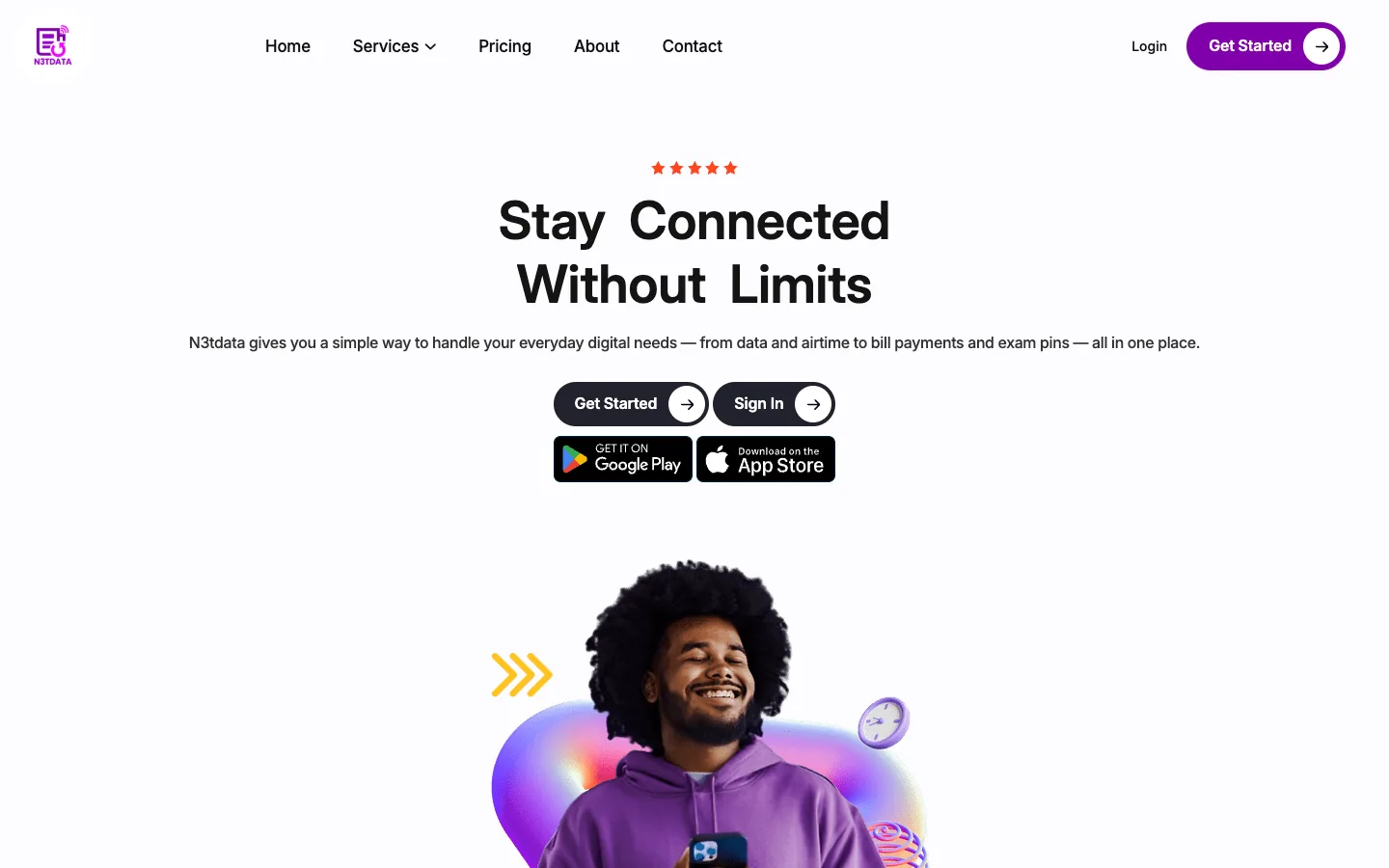 N3TDATA website